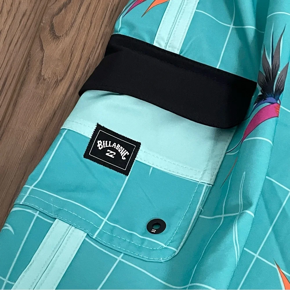 Billabong Recycler 73‎ Pro Bird of Paradise Swim Trunks